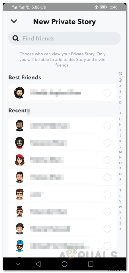 【Snapchat】プライベートストーリーの作成方法を初心者向けにわかりやすく解説