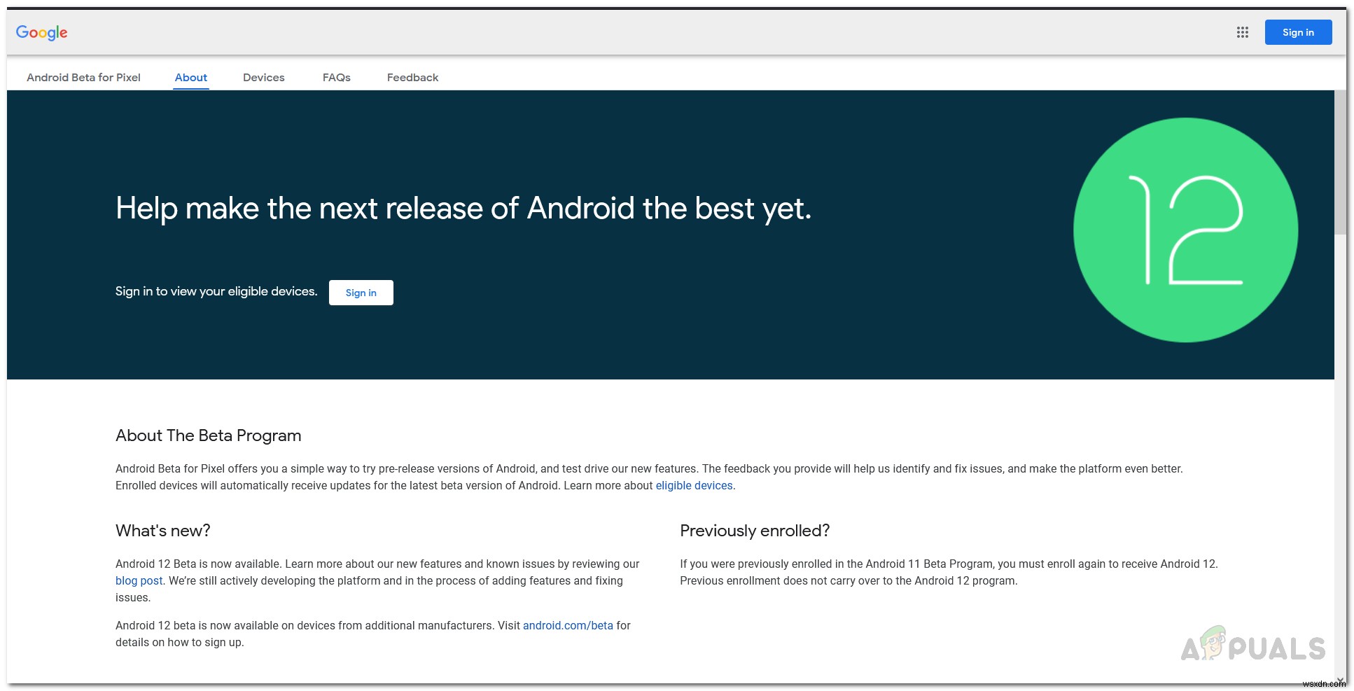 対応デバイスにAndroid 12パブリックベータをインストールする完全ガイド