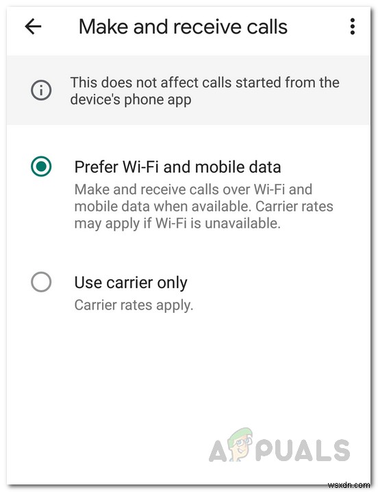 Google Voiceで通話できない「通話を発信できませんでした」エラーの解決方法