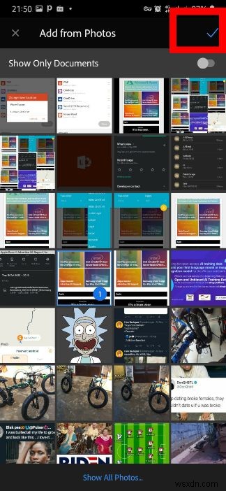 AndroidでスクリーンショットをPDFに変換する3つの簡単な方法