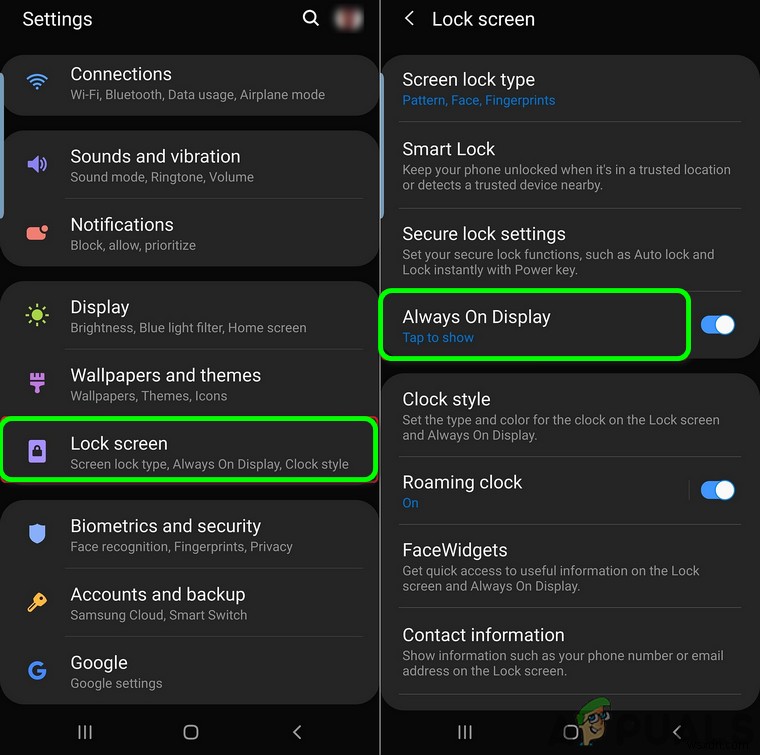 【解決済み】Samsung GalaxyでAlways On Display（AOD）が動作しないときの対処法