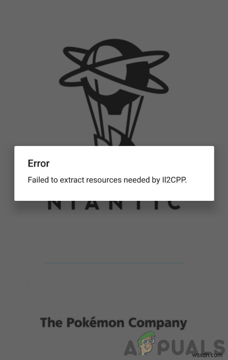 【解決済み】「IL2CPPに必要なリソースの抽出に失敗しました」エラーの直し方