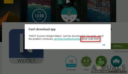 Google Playストアのエラーコード920とは?原因と6つの解決方法を徹底解説