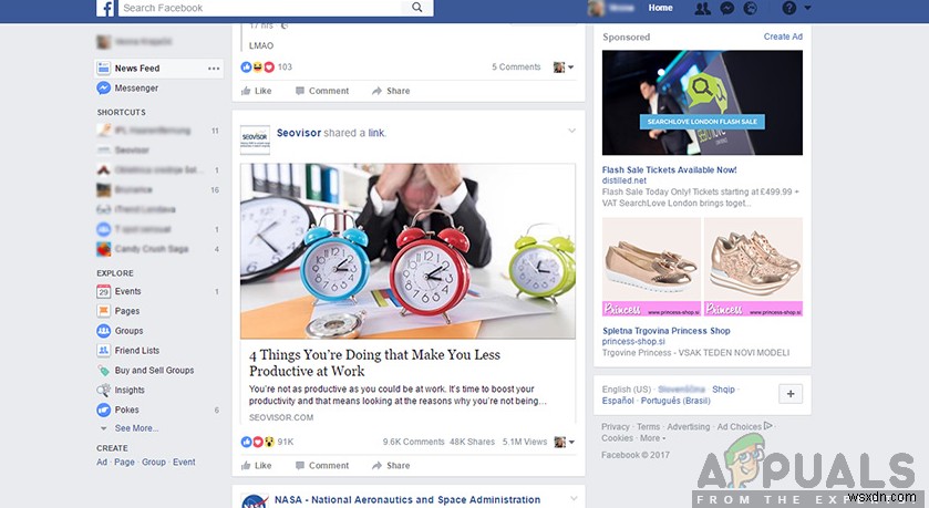Facebookのニュースフィードが表示されない・更新されないときの対処法まとめ