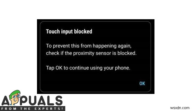 Galaxy S9で「タッチ入力がブロックされました」エラーが出る時の原因と直し方