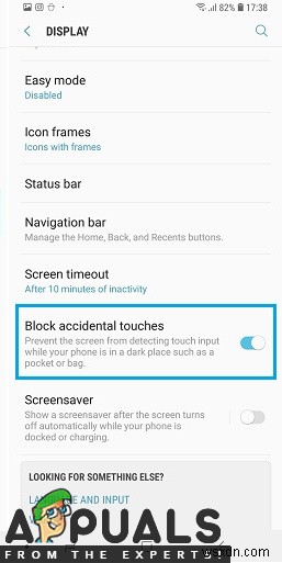 Galaxy S9で「タッチ入力がブロックされました」エラーが出る時の原因と直し方