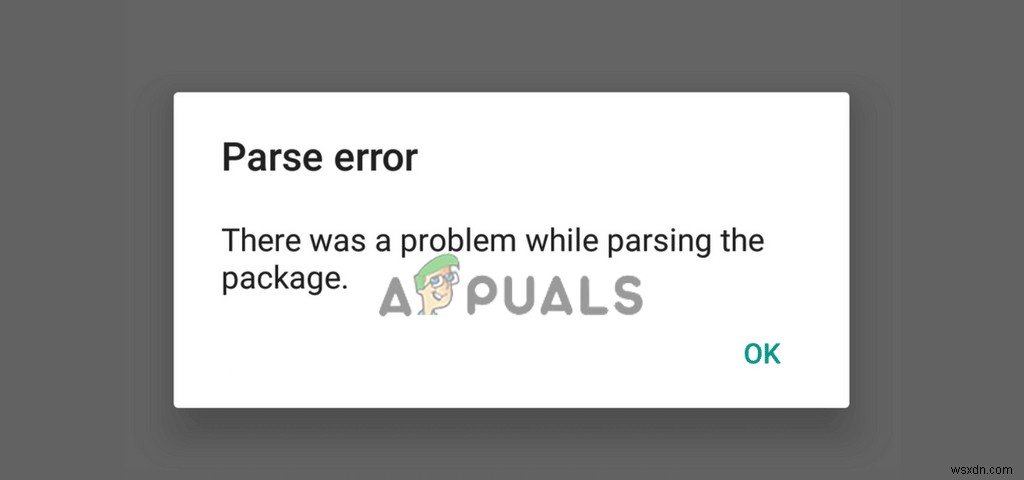 【解決】Androidで「パッケージの解析中に問題が発生しました」エラーが出る原因と対処法