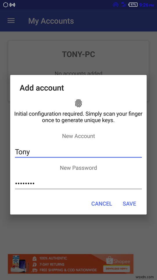 Androidスマホの指紋認証でWindows PCのロックを解除する方法