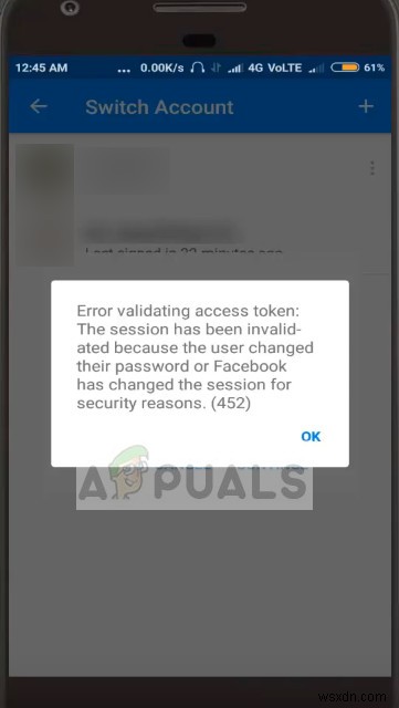 修正：Facebookの「アクセストークン検証エラー」の原因と解決方法