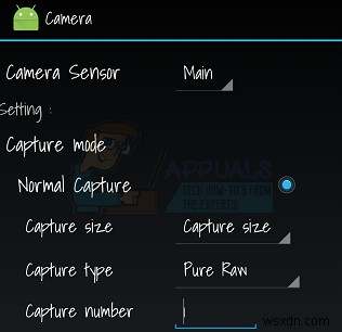 Camera2 APIを有効化してAndroidでRAW撮影を行う方法