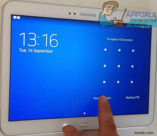 【解決済み】Samsung Galaxy Tab 10.1インチのパスワードを忘れたときの対処法