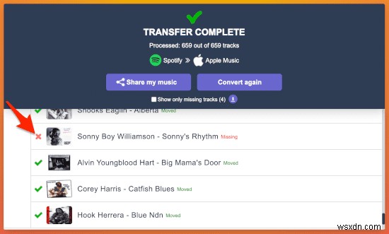 SpotifyのプレイリストをApple Music(iTunes)へ無料で移行する方法