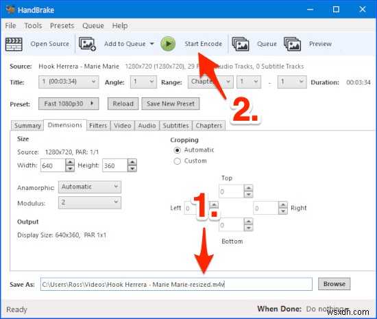 Windows・macOS・Linux対応!無料ソフト「HandBrake」で動画のサイズを変更する方法
