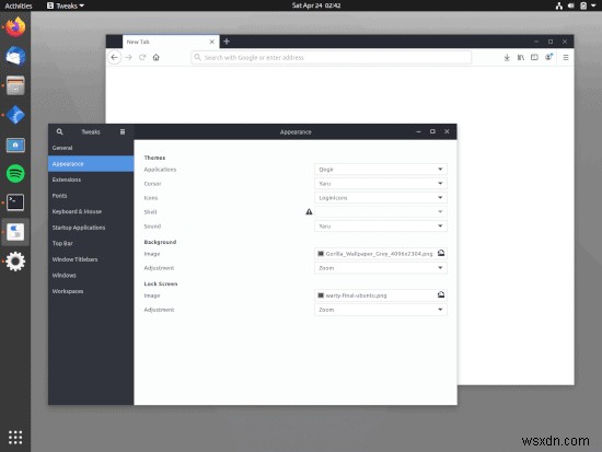 Ubuntuにテーマをインストールする方法｜Gnome Tweaksの使い方と人気テーマ3選の実例