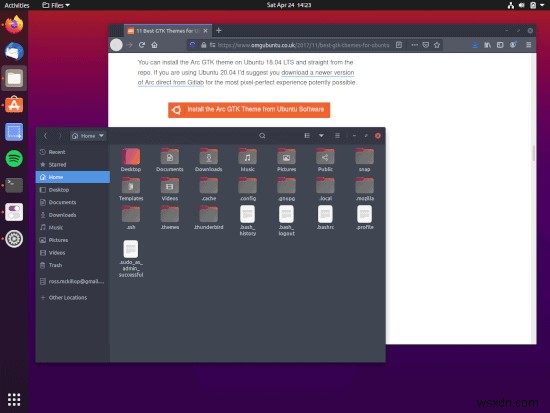 Ubuntuにテーマをインストールする方法｜Gnome Tweaksの使い方と人気テーマ3選の実例