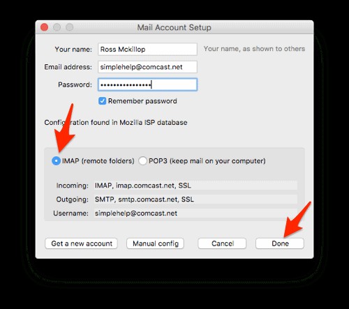 ThunderbirdでComcastメール(@comcast.net)を設定する手順ガイド