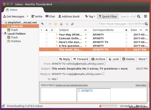 Ubuntu LinuxでComcastメールを設定する方法|Thunderbirdを使った手順解説