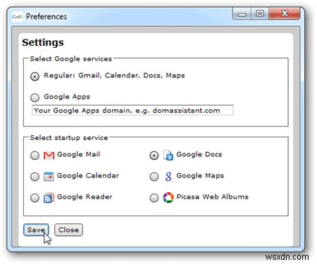 GMDeskでGoogleアプリをデスクトップ上で直接実行する方法
