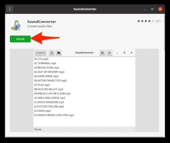 【Ubuntu Linux】FLACファイルをMP3に変換する方法｜SoundConverterの使い方を画像付きで解説