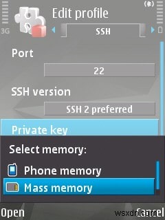 Nokia N95のPuTTYで使用するRSAキーペアの生成方法