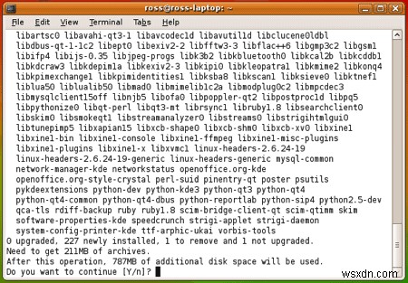 Ubuntu Eee 8.04.1にKDEデスクトップ環境を追加する手順