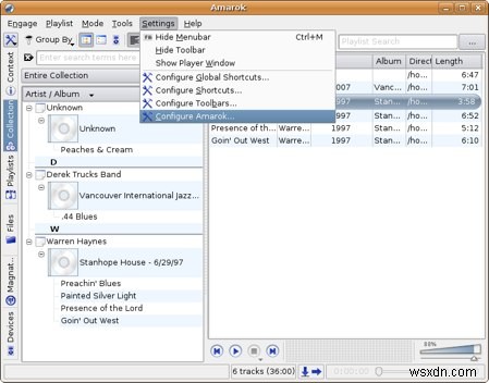 UbuntuでAmarokを使ってiPodを管理する方法|音楽転送と自動起動設定を解説