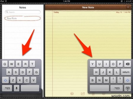 iPadのキーボードを「分割」して親指で快適に入力する方法