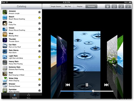 【プレゼント】iPad用アプリ「White Noise Pro」のライセンスコードを8名様に贈呈