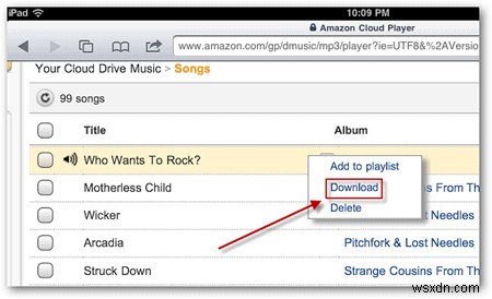 iPhone・iPad・iPod touchでAmazon Cloud Playerの音楽を再生する方法