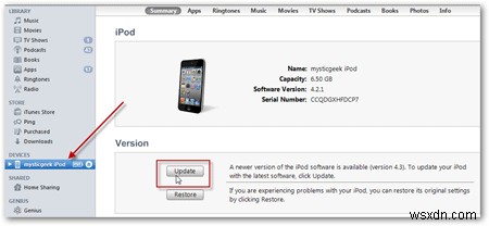 iTunesでiPhone・iPad・iPod touchをiOS 4.3にアップデートする手順を解説