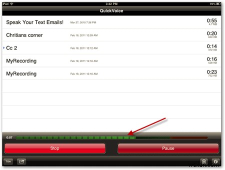 iPadに無料の音声録音アプリを追加する方法