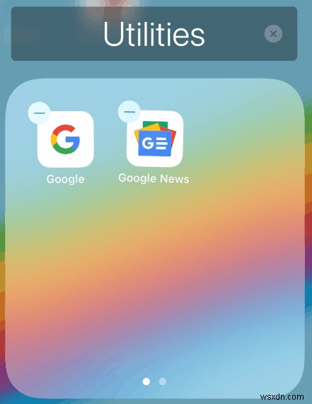 iPhone・iPad・iPod touchでアプリフォルダを作成して整理する方法