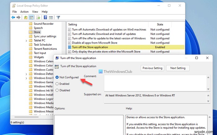 Windows 11で「Microsoft Storeは管理者によってブロックされています」エラーが出たときの対処法