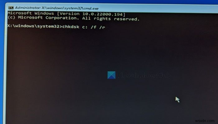 Windows 11/10でエラーコード0xc00000fを修正する方法