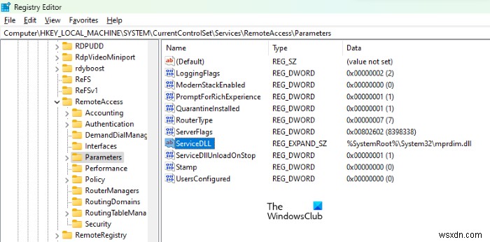 Windows 11/10でルーティングとリモートアクセスサービス（RRAS）が起動しない場合の対処法
