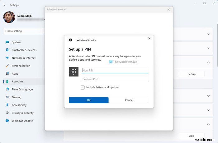 Windows 11/10でピクチャーパスワードとPINを設定・作成する方法