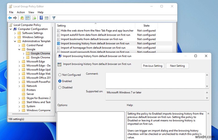 【Windows】初回起動時にデフォルトブラウザからChromeへ閲覧履歴を自動インポートする方法