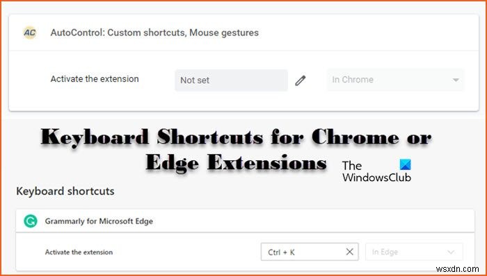 Chrome・Edge拡張機能のキーボードショートカット設定方法を徹底解説