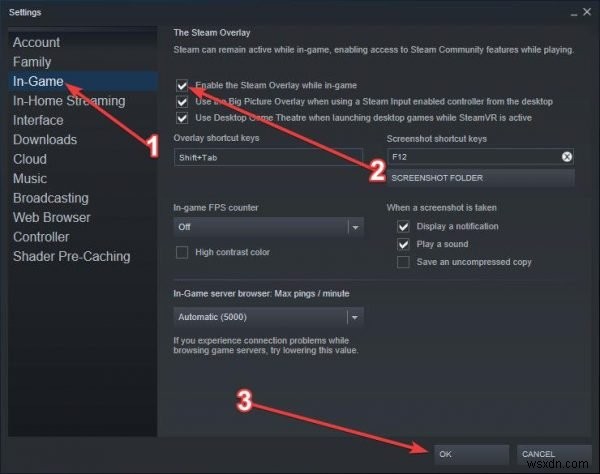 Windows PCでSteamオーバーレイを有効/無効にする方法