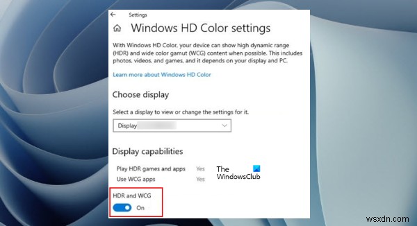 Windows 11/10でパソコン画面の色が薄くなる・褪せて見えるときの対処法