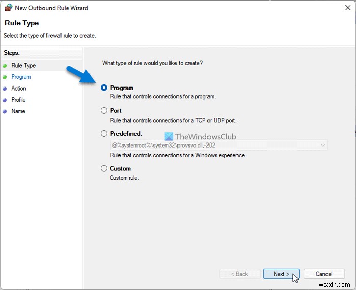 Windows 11/10で特定のアプリのインターネットアクセスをブロックする方法