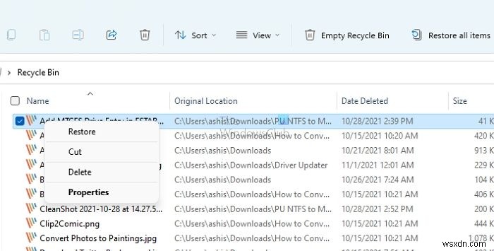 Windows 11/10でファイルやフォルダが突然消えたときの対処法