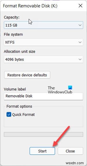 Windows 11/10でUSBドライブを開くキーボードショートカットを作成する方法