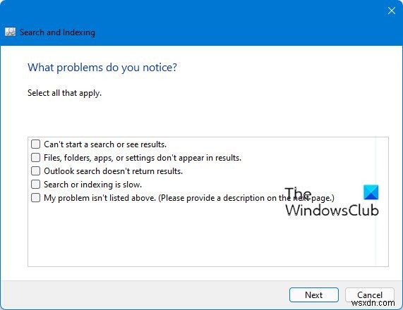 Windows 11/10の検索とインデックス作成のトラブルシューティング|壊れた検索機能を簡単に修復する方法