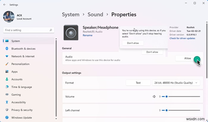 【解決策】Windows 11/10でGrooveミュージックのエラー0xc00d4e86を修正する方法