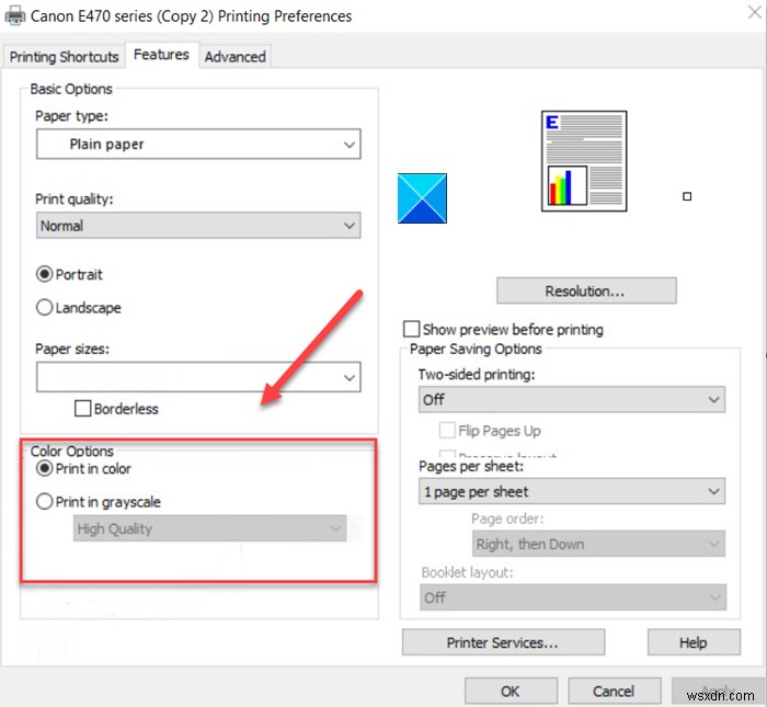 Windows 11/10でプリンターがカラー印刷されないときの対処法
