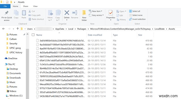 Windows 11/10で「Windowsスポットライト」のロック画面画像を探して保存する方法