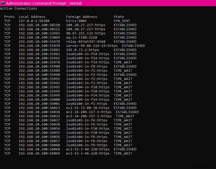 NetstatコマンドでWindows 11/10のネットワーク問題をトラブルシューティングする方法