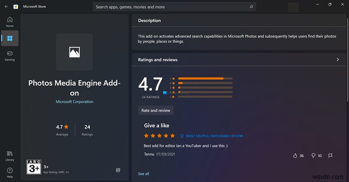 Photos Media Engineアドオンとは?Windows 11/10へのインストール・アンインストール方法