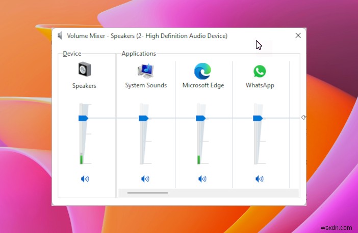 Windows 11で従来のクラシック音量ミキサーを復元する方法